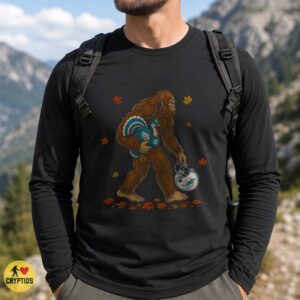 Miami Dolphins Bigfoot Thanksgiving Shirt