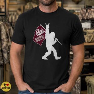 Montana Grizzlies Bigfoot Rock Hand Shirt