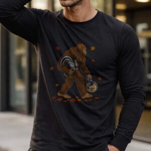 New Orleans Saints Bigfoot Turkey Shirt