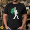 North Dakota Fighting Hawks Bigfoot Rock Hand Shirt