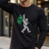 North Dakota Fighting Hawks Bigfoot Rock Hand Shirt