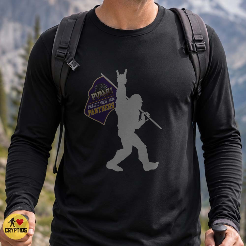Prairie View A&M Panthers Bigfoot T-Shirt, PVAMU Sasquatch Alumni Gift 1 Prairie View A&M Panthers Bigfoot Shirt