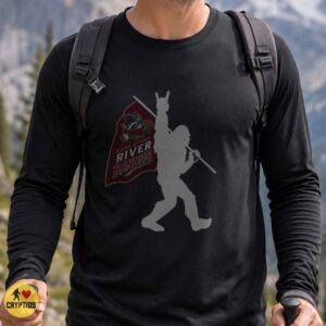Quad Cities River Bandits Bigfoot Rock Hand Shirt