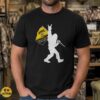 Randolph-Macon Yellow Jackets Bigfoot Rock Hand T-Shirt, RMC Alumni Gift 4 Randolph-Macon Yellow Jackets Bigfoot Rock Hand Shirt