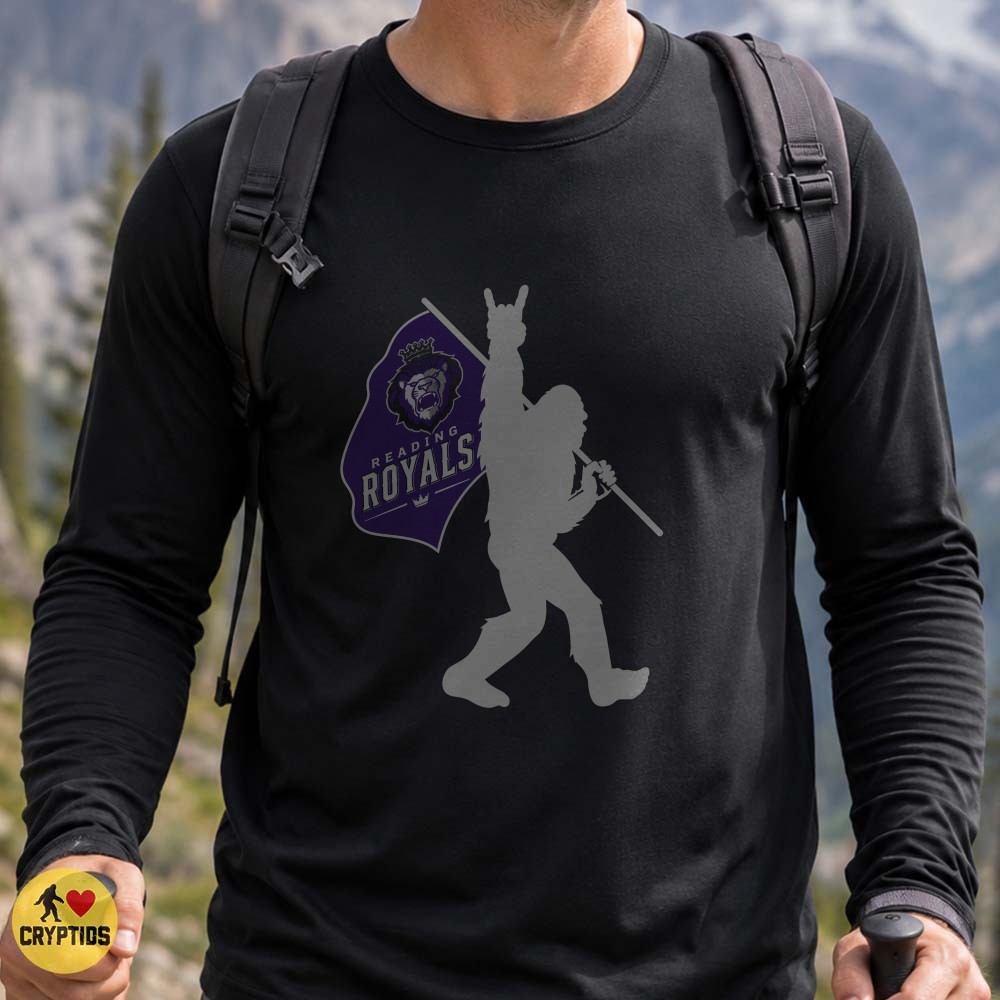 Reading Royals Bigfoot Rock Hand T-Shirt, ECHL Hockey Believer Gift 2 Reading Royals Bigfoot Rock Hand Shirt
