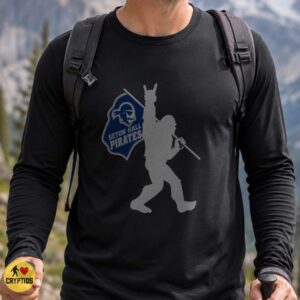 Seton Hall Pirates Bigfoot Rock Hand Shirt