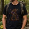 South Carolina Gamecocks Bigfoot Thanksgiving T-Shirt, Turkey College Football Fan Gift 9 South Carolina Gamecocks Bigfoot Thanksgiving Shirt