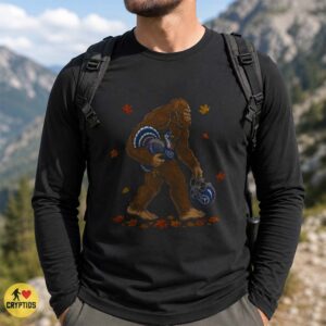 Tennessee Titans Bigfoot Thanksgiving Shirt