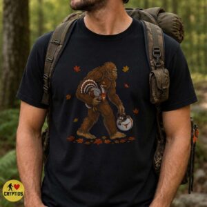 Texas Longhorns Bigfoot Thanksgiving Shirt