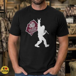 Texas Southern Tigers Bigfoot Rock & Roll Shirt