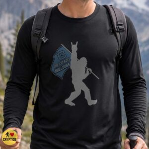 The Citadel Bulldogs Bigfoot Rock Hand Shirt