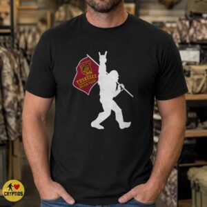 Tuskegee Golden Tigers Bigfoot Flag Shirt