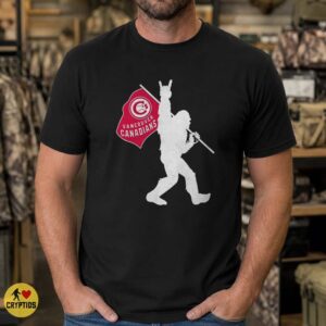 Vancouver Canadians Bigfoot Rock Hand Shirt