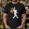 Wartburg Knights Bigfoot Rock & Roll Flag T-Shirt, College Alumni Gift 6 Wartburg Knights Bigfoot Rock & Roll Flag Shirt