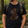 Washington Huskies Bigfoot Thanksgiving T-Shirt, Turkey Football Fan Gift 5 Washington Huskies Bigfoot Thanksgiving Shirt