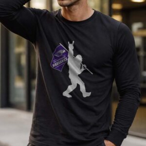 Wisconsin–Whitewater Warhawks Bigfoot Flag Shirt