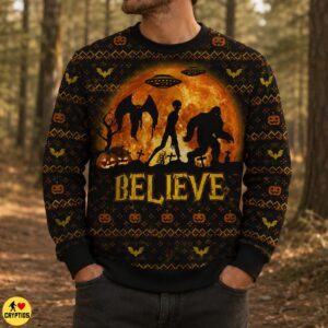 Bigfoot, Alien UFO & Mothman Halloween