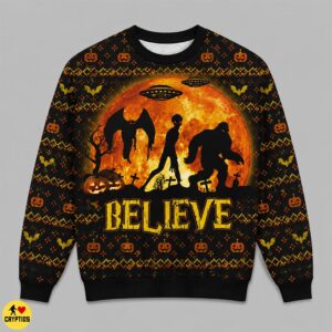 Bigfoot, Alien UFO & Mothman Halloween