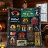 Bigfoot Blanket Retro Patchwork Throw for Believers Bedroom & Wall Decor 9 Bigfoot Blanket Retro Patchwork Throw for