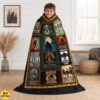 Bigfoot Olympic National Park Blanket Funny