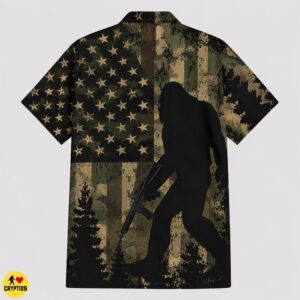 Bigfoot Rifle Owner Hawaiian Shirt – AR15 Camo American Flag Shirt 6 Bigfoot Rifle Owner Hawaiian Shirt – AR15 Camo American Flag Shirt