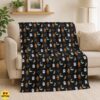 Cute Cryptid Blanket – Bigfoot, Yeti, Mothman & Loch Ness Monster Throw for Baby 8 Cute Cryptid Blanket – Bigfoot, Yeti,