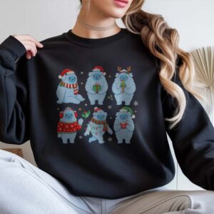 Cute Yeti Christmas Abominable Snowman T-Shirt 5 Cute Yeti Christmas Abominable Snowman Shirt