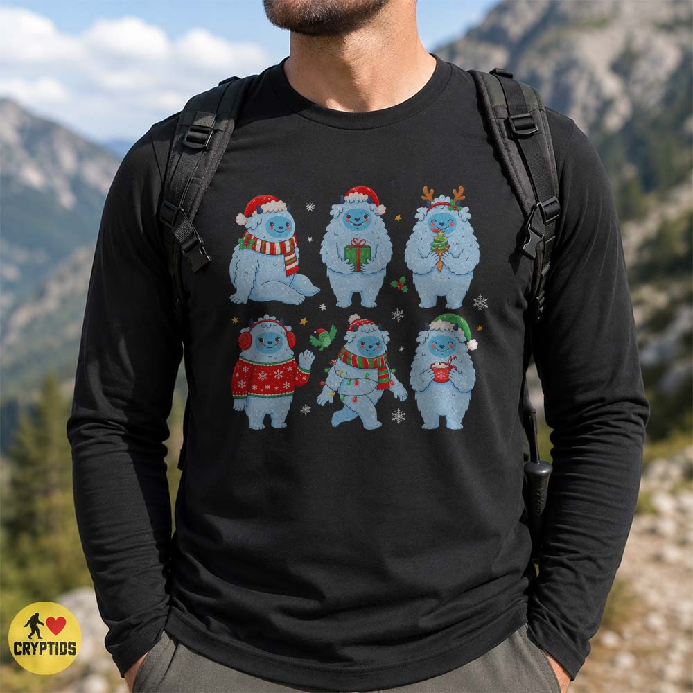 Cute Yeti Christmas Abominable Snowman T-Shirt 4 Cute Yeti Christmas Abominable Snowman Shirt