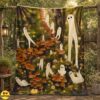 Fresno Nightcrawler Blanket Fairycore Mushroom Forest Cryptid Throw 9 Fresno Nightcrawler Blanket Fairycore Mushroom Forest