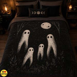 Fresno Nightcrawler Family Blanket Minimalist Black
