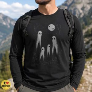 Fresno Nightcrawler Halloween Shirt Spooky Cryptid Moon Paranormal