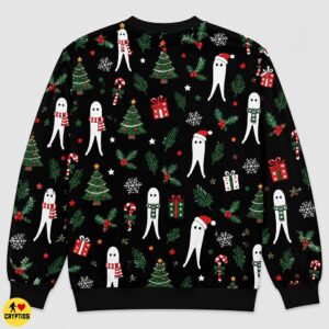 Funny Santa Fresno Nightcrawler Christmas Sweatshirt