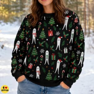 Funny Santa Fresno Nightcrawler Christmas Sweatshirt