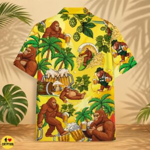 Funny Tropical Bigfoot Beer Hawaiian Shirt Party 5 Funny Tropical Bigfoot Beer Hawaiian Shirt Party