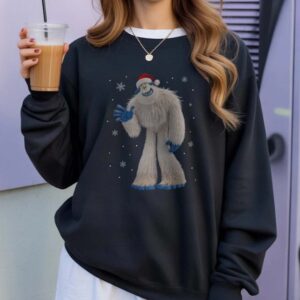 Funny Yeti Santa Migo Smallfoot Christmas Shirt