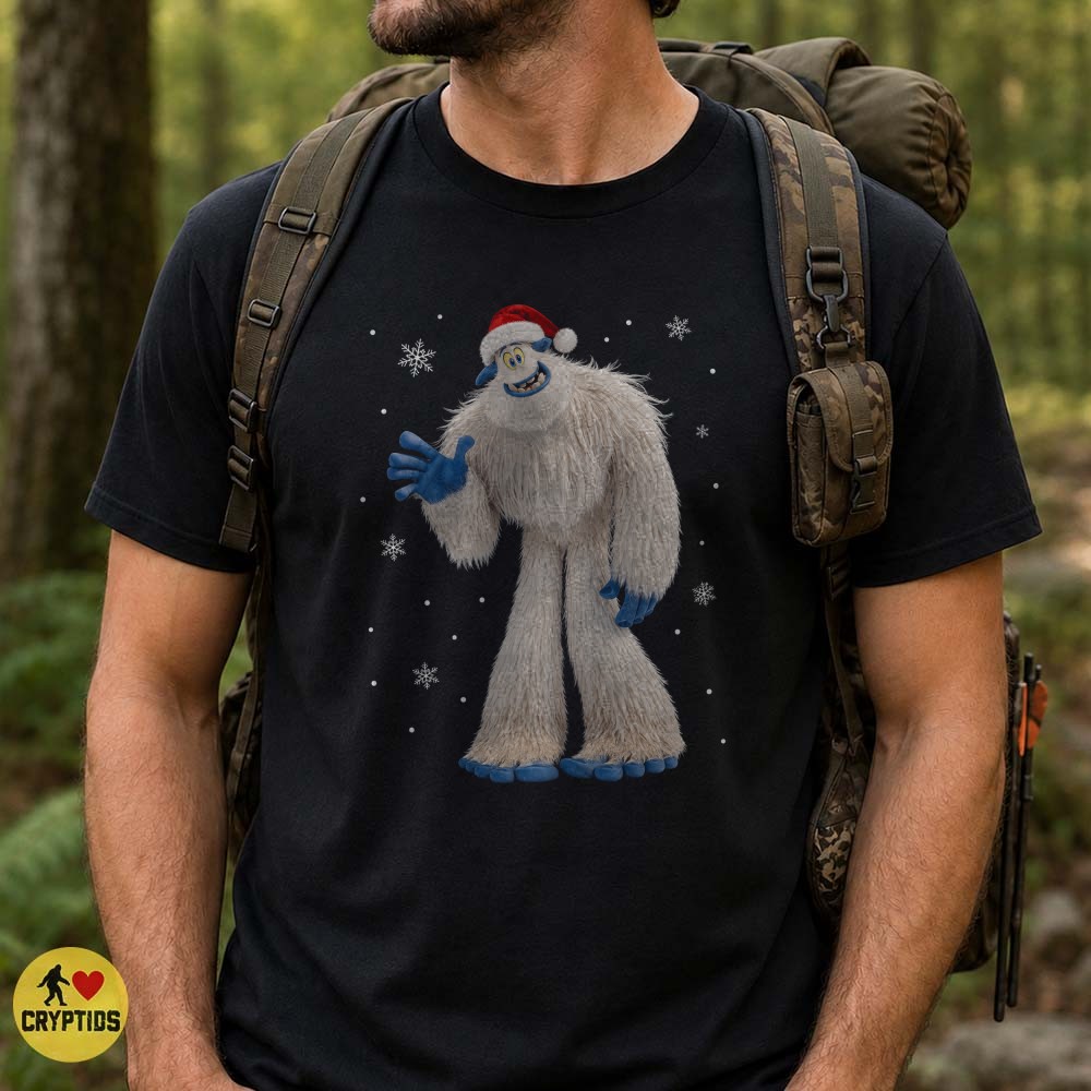 Funny Yeti Santa Migo Smallfoot Christmas T-Shirt 3 Funny Yeti Santa Migo Smallfoot Christmas Shirt