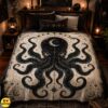 Kraken Blanket Vintage Celestial Throw with