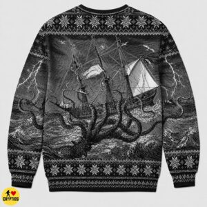 Kraken Christmas Sweatshirt & Hoodie