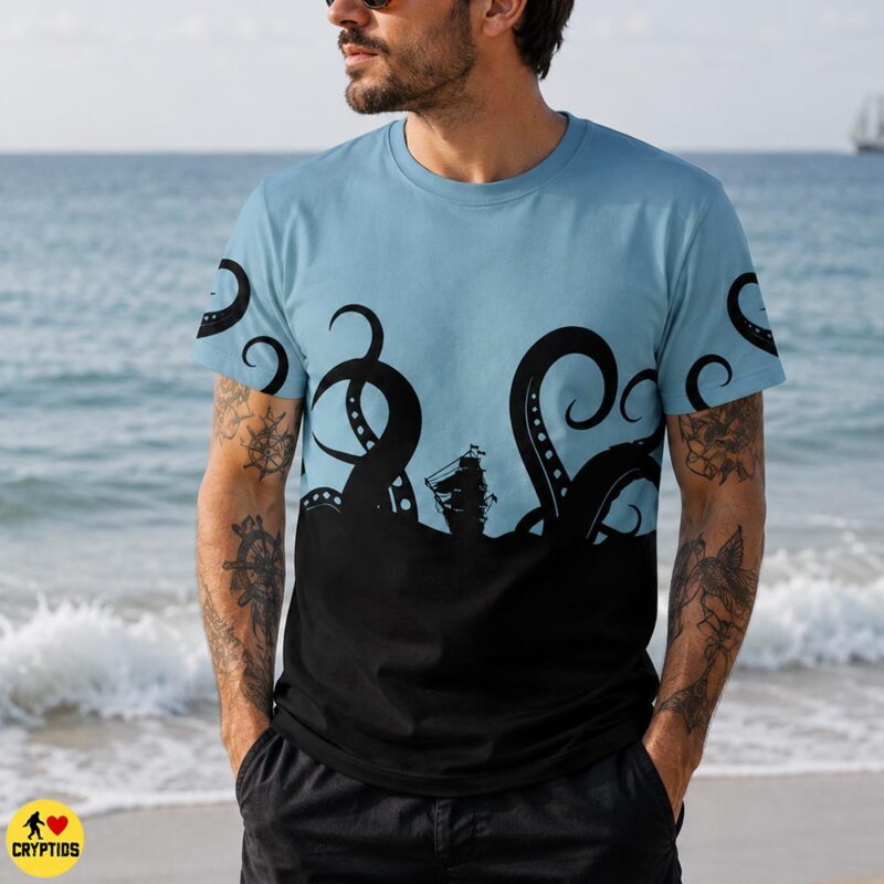 The Ultimate Kraken Gift Guide: 15+ Legendary Gifts for Sea Monster Fans 2 Kraken Tentacle Nautical Ocean Octopus Sea Monster Shirt