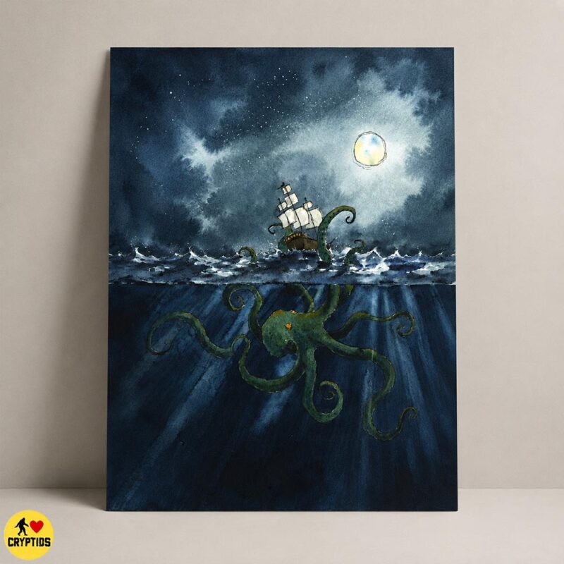 The Ultimate Kraken Gift Guide: 15+ Legendary Gifts for Sea Monster Fans 12 Kraken Wall Art, Sea Monster Ship