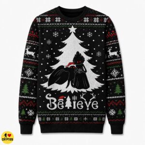 Mothman & Flatwoods Monster Ugly Christmas