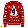 Mothman Believe Ugly Christmas Sweatshirt