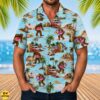 Retro Bigfoot Surfing Hawaiian Shirt VW Bus Flamingo Beach Vacation 8 Retro Bigfoot Surfing Hawaiian Shirt VW Bus Flamingo Beach Vacation