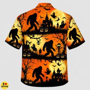 Spooky Bigfoot Halloween Hawaiian Shirt 6 Spooky Bigfoot Halloween Hawaiian Shirt