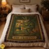 Wendigo Tarot Blanket Occult Horror Throw,