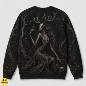 Wendigo Witch Dark Gothic Sweatshirt