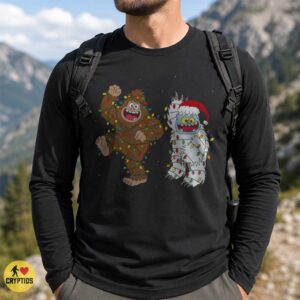 Yeti Bumble Bigfoot Christmas Lights T-Shirt Funny 7 Yeti Bumble Bigfoot Christmas Lights Shirt Funny