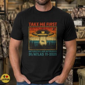 3IATLAS UFO Retro Interstellar Intruder Alien Abduction Shirt