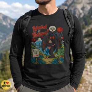 Adopted by Mothman Point Pleasant Retro Storybook Shirt