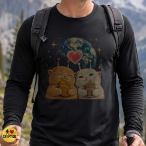 Alien Cats Maruchan Ramen T-Shirt, Retro Kawaii Space Art 8 Alien Cats Maruchan Ramen Shirt, Retro Kawaii Space Art